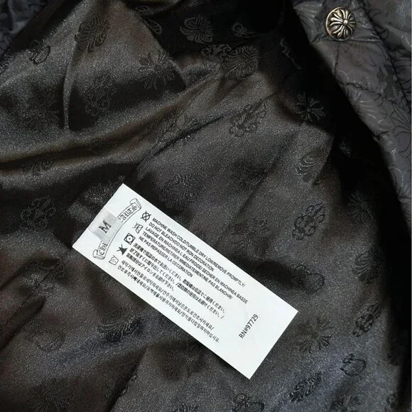 Chrome Hearts Men's Lapel Puffer Jacket - Picture 9 of 9